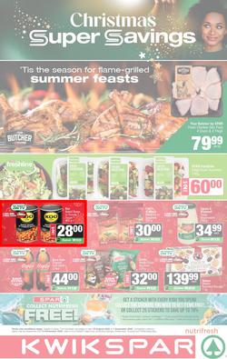 KWIKSPAR Western Cape : Christmas Super Savings (24 November - 07 December 2025), page 1