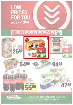 Superspar Gauteng, Mpumalanga, North West, Limpopo, Free State, Northern Cape : Low Prices For You (13 July - 25 July 2021), page 1