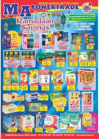 M.A Powertrade : Ramadaan Savings (18 February - 08 March 2026)
