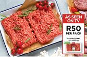 Ground Beef-2 x 400g Per Pack