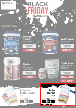 Shaves Paint & Decor : Black Friday Savings (20 November - 24 November 2023), page 1