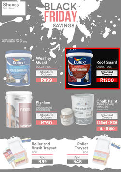 Shaves Paint & Decor : Black Friday Savings (20 November - 24 November 2023), page 1