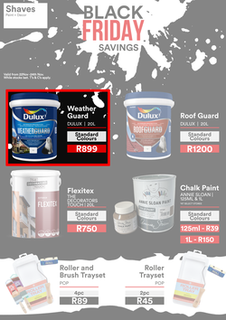 Shaves Paint & Decor : Black Friday Savings (20 November - 24 November 2023), page 1