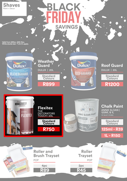 Shaves Paint & Decor : Black Friday Savings (20 November - 24 November 2023), page 1