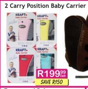 2 Carry Position Baby Carrier-Each