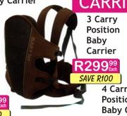 3 Carry Position Baby Carrier-Each
