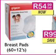 Pigeon Breast Pads-60+12's