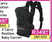 4 Carry Position Baby Carrier-Each