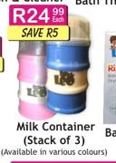 Milk Container(Stack Of 3)