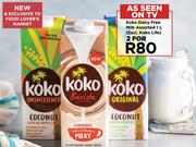 Koko Dairy Free Milk Assorted-For 2 x 1Ltr