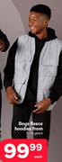 Boys Fleece Hoodies-Each