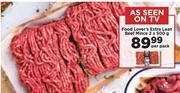 Food Lover's Extra Lean Beef Mince-2 x 500g Per Pack