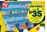 Danone Nutriday Low Fat Smooth Dairy Snack Assorted-Any 2 x 6 x 100g