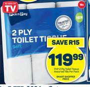 PnP 2 Ply Toilet Tissue Assorted-18s Per Pack