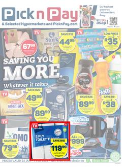 Pick n Pay Eastern Cape : Saving You More (22 January - 07 February 2024), page 1