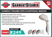 Genesis Compact Garment Steamer