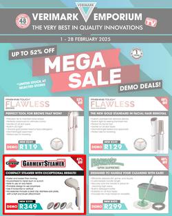 Verimark : Mega Sale (01 February - 28 February 2025 While Stocks Last), page 1