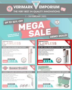 Verimark : Mega Sale (01 February - 28 February 2025 While Stocks Last), page 1