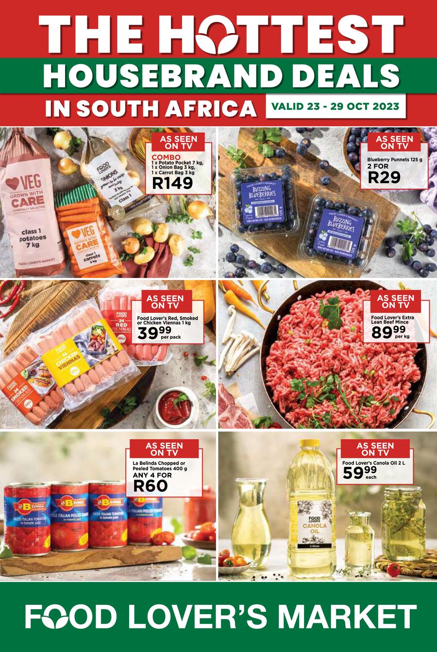 Food Lover s Market KwaZulu Natal The Hottest Housebrand Deals