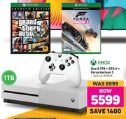 Xbox One S 1TB + GTA V + Forza Horizon 3