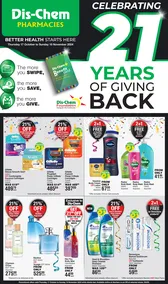 Dis-Chem : Celebrating 21 Years Of Giving Back (17 October - 10 November 2024)