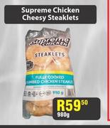 Supreme Chicken Cheesy Steaklets-980g