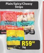  Plain/Spicy/Cheesy Strips-1Kg