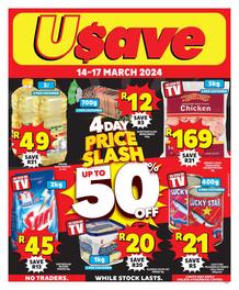 Usave Northern Cape And Free State : 4 Day Price Slash (14 March - 17 March 2024 While Stocks Last)