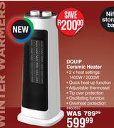 Dquip Ceramic Heater