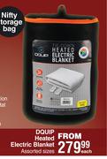 Dquip Heated Electric Blanket (Assorted Sizes)-Each