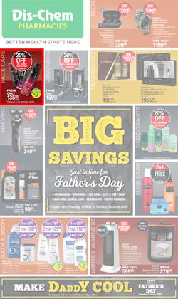 Dis-Chem : Father's Day (13 May - 15 June 2025), page 1