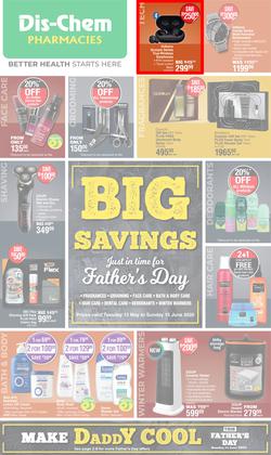 Dis-Chem : Father's Day (13 May - 15 June 2025), page 1