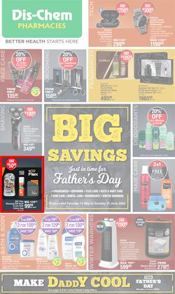 Dis-Chem : Father's Day (13 May - 15 June 2025), page 1