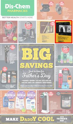 Dis-Chem : Father's Day (13 May - 15 June 2025), page 1