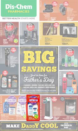Dis-Chem : Father's Day (13 May - 15 June 2025), page 1