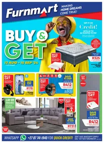 Furnmart : Buy & Get (12 August - 15 August 2024)