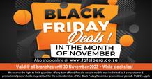 Tafelberg Furnishers : Black Friday Deals (22 November - 30 November 2023)