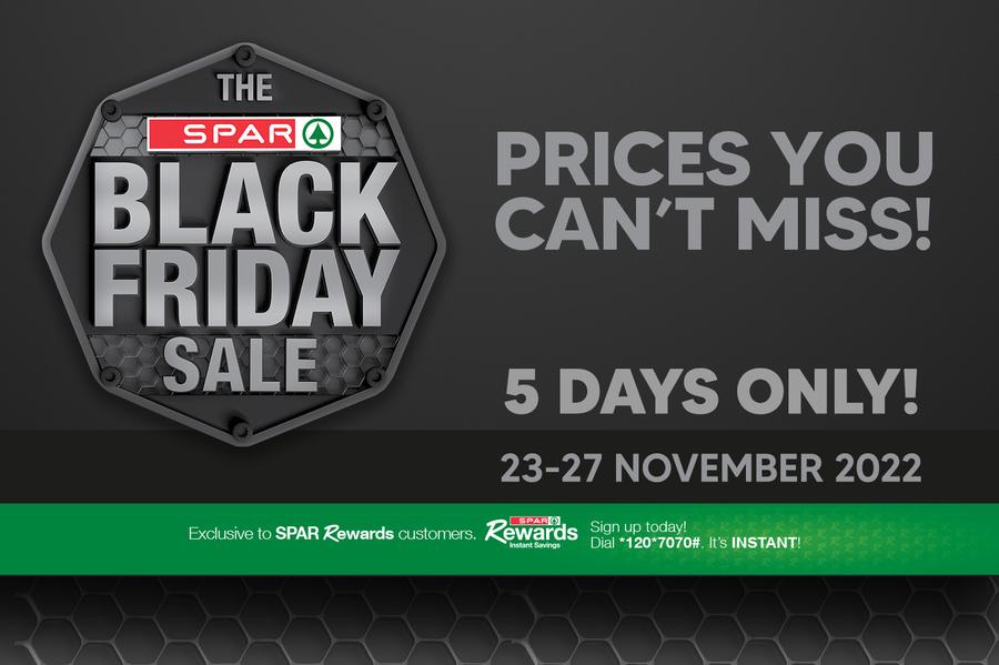 SPAR : Black Friday Sale (23 November - 27 November 2022) — m.