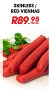 Skinless/Red Viannas-Per Kg
