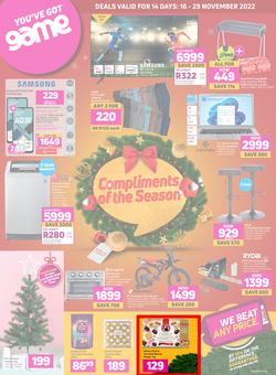 Game : Compliments Of The Season (16 November - 29 November 2022), page 1
