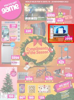 Game : Compliments Of The Season (16 November - 29 November 2022), page 1