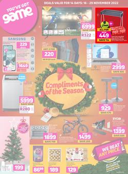 Game : Compliments Of The Season (16 November - 29 November 2022), page 1