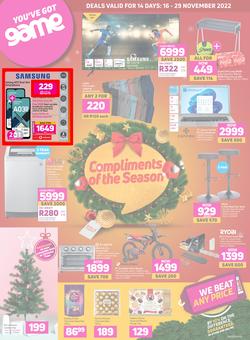 Game : Compliments Of The Season (16 November - 29 November 2022), page 1