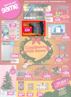 Game : Compliments Of The Season (16 November - 29 November 2022), page 1