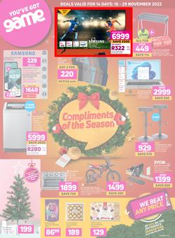 Game : Compliments Of The Season (16 November - 29 November 2022), page 1