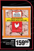 Spar IQF Frozen Chicken Mixed Portions-5Kg Each