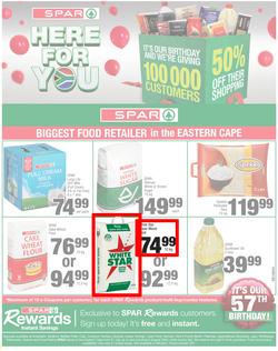 SPAR COUNTRY EASTERN CAPE : Here For You (21 July - 2 August 2020), page 1