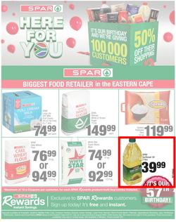 SPAR COUNTRY EASTERN CAPE : Here For You (21 July - 2 August 2020), page 1