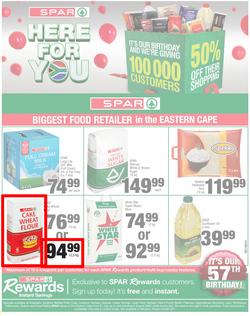 SPAR COUNTRY EASTERN CAPE : Here For You (21 July - 2 August 2020), page 1