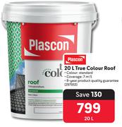 Plascon True Colour Roof-20Ltr
